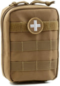 Orca Tactical First Aid Molle Pouch - Heavy Duty IFAK Pouch - Empty Medical Pouch Ideal for Military Use EMTs Law Enforcement Camping and Hiking - Med Pouch for Optimal Organization