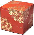 Japanese Jubako Box 3 Tiers Stacking Box with Lid Dishwasher Safe Yamanaka Lacquerware Hand-painted by Craftsmen