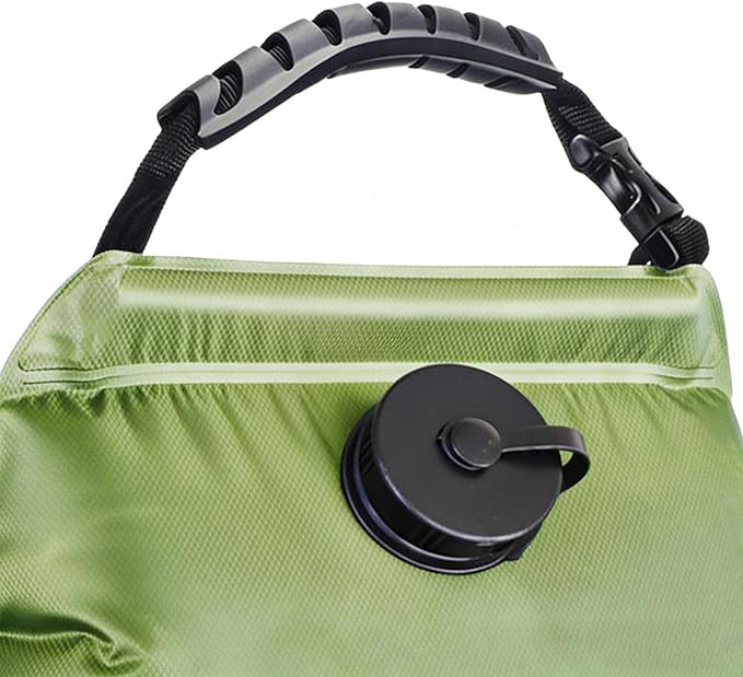 5 Gallon Camping Shower Solar Bath Pouch Showers Head Portable Outdoor Showers with Hose Feature Shower for Indoor Home Workplace Apartments Cabin Field Balcony Deck for Outdoor Use