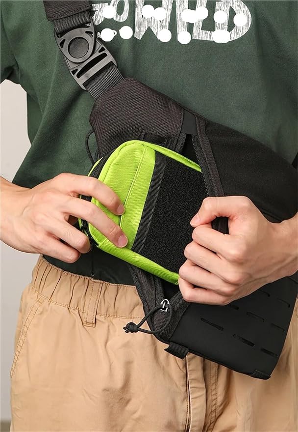 Tactical Tool Organizer Bag Outdoor Sports Large Capacity Pen Card Key Storage Pouch Cycling Hiking Camping Pocket Bag