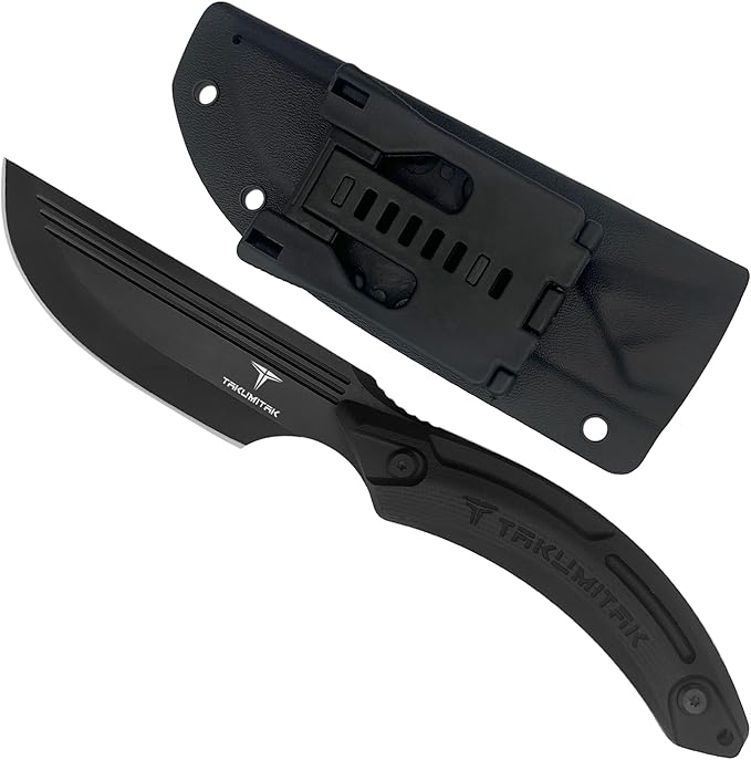 Tactical Knife Hunting Knife Survival Knife D2 Straight Back Blade G10 Handle Kydex Sheath Molle Clip Fixed Blade Knives Camping Accessories Camping Gear Survival Kit Survival Gear And Equipment Tacti