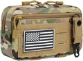 Tactical Molle Pouches Tactical Admin Pouch Compact Utility Gadget Gear Pouch with Cheychain