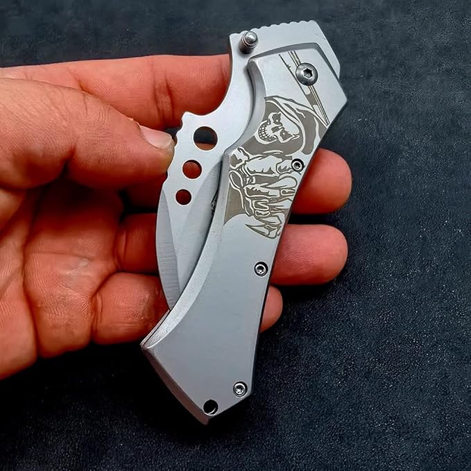 Folding Knife3.54 Stainless steel for Outdoor Survival Camping Hiking