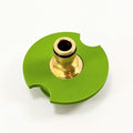 3D Cabin Camper Motorhome Water Tank Filler Cap Hose Connector : Fits Continental Screw Type : White Adapter Green