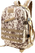 Men's Large Capacity Travel Backpacks Oxford Cloth Outdoor Tactical Duffle Bags Hiking Sports Camping Backpack (A/Multicolor)