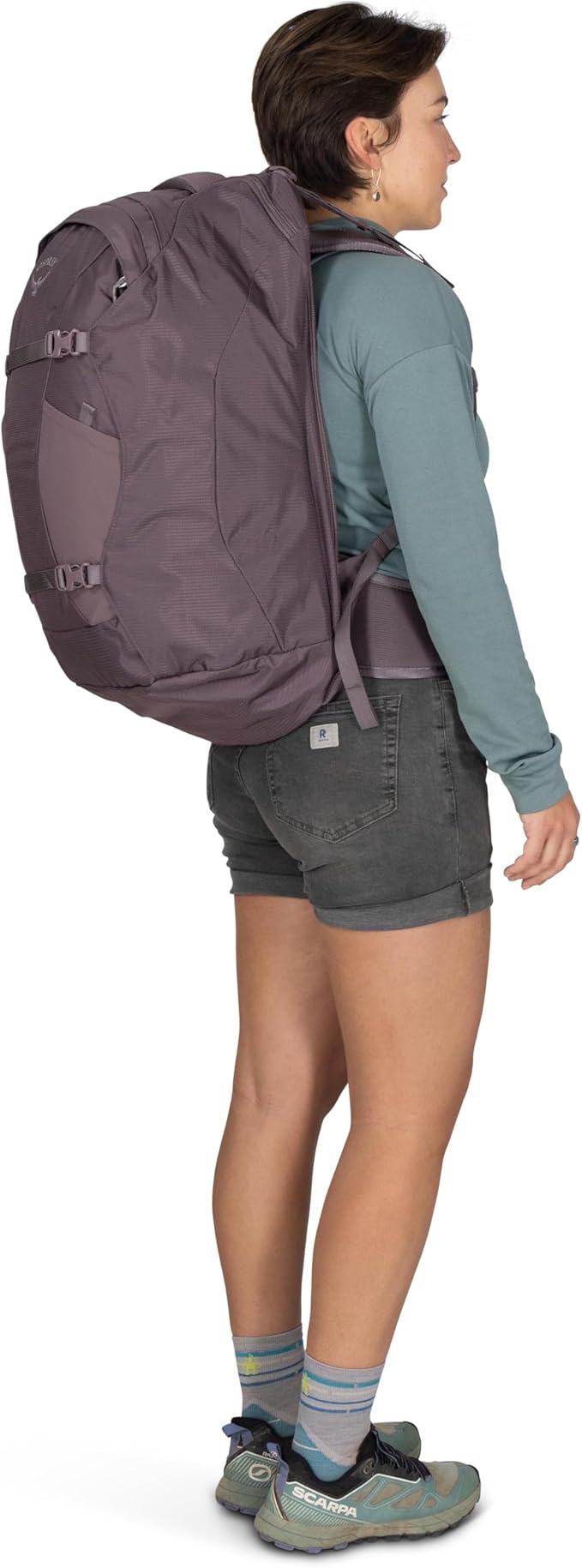Osprey Fairview 40L Women's Travel Backpack - Carry On Bag with Laptop Sleeve and Toiletry Pocket Black