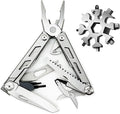 Multitool Pliers Pocket Knife Camping Tool Multi-Pliers with Folding Saw Bottle Opener Screwdriver Sickle Nylon Sheath Perfect for Outdoor Survival Camping Survival Hiking Simple Repairs