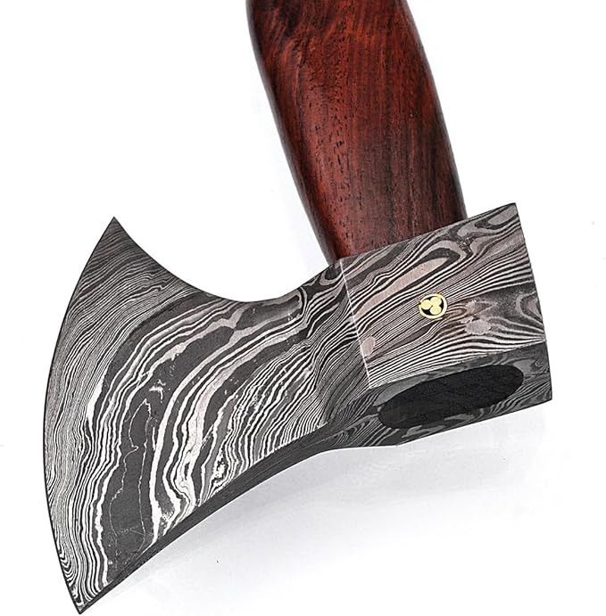Armory Replicas Icelander’s Saga Functional Damascus Steel Outdoor Axe
