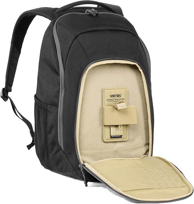 VIKTOS Operatus CCW Backpack | Everyday Durable Weather &amp Stain-Resistant Tactical Pocketed Bag with 17 Laptop Compartment Black