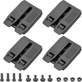 GUN &amp FLOWER MOLLE Adapter for Holsters Mag Pouches Knife Sheath– Compact Nylon Gear Mount (2.83x2.20) – Fits Belts Vests Backpacks – 1/2/4 Pack Options Universal Gearwheel Fit