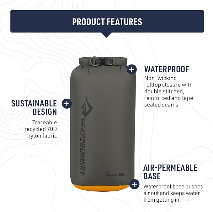 Sea to Summit Ultra-SIL Compression Sack Ultralight Outdoor and Travel Storage