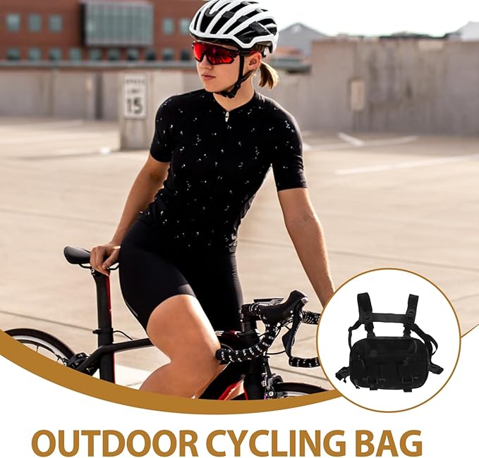 Multi-purpose Chest Pack for Men Wear-resistant Tool Holder Fanny Bag for Outdoor Activities for Hunting Cycling and Sports