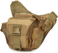 Tactical Messenger Bag Men Camping Outdoor DSLR Camera Bag Saddle Camouflage Shoulder Bag Camping Waterproof Crossbody Bag