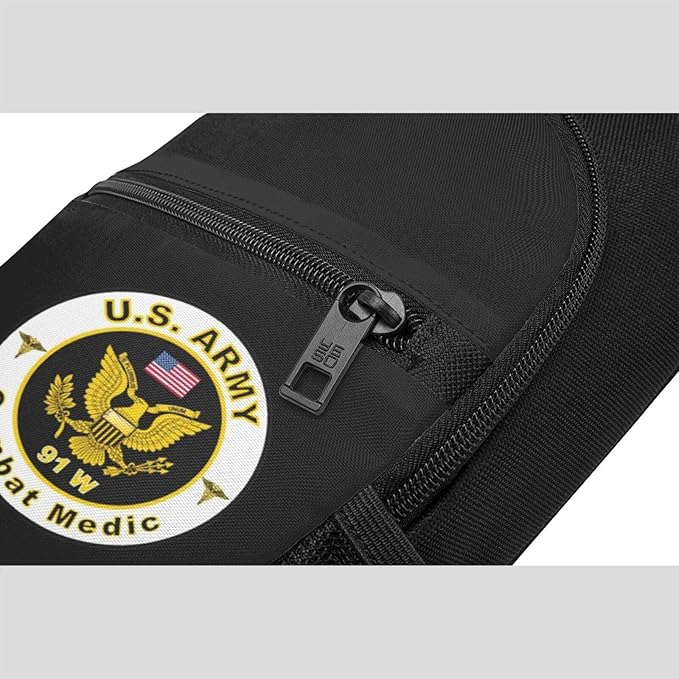 US Army MOS 91W Combat Medic Chest Pack Leisure Shoulder Crossbody Chest Bag