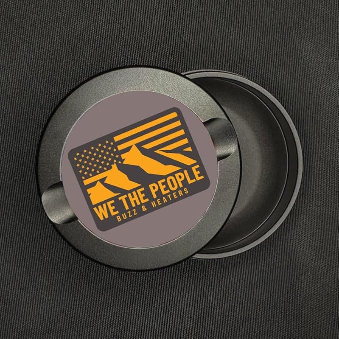 Metal Container for Zyn | Metal Holder for Zyn |Metal Can for Zyn | Metal Container for Zyn Holder | Metal Pouch Cans for Zyn | Americana Gifts for Zyn| We The People