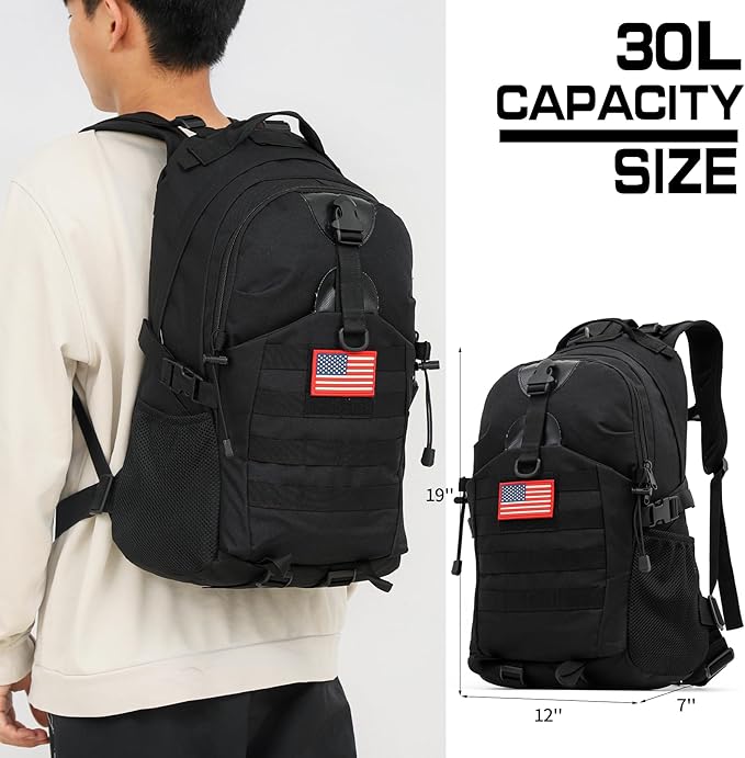 Camo Backpack for boys Teen Boys Backpacks for School Camo Bookbag for kidSmall Tactica Backpack for outdoor 30L