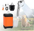 Portable Electric Shower 7800mAh Rechargeable Portable Outdoor Shower 3 Pressure Levels Portable Electric Shower for Outdoor Camping Travel Watering Plants