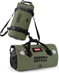 60L Waterproof Duffel Bag &amp 25L Dry Bag