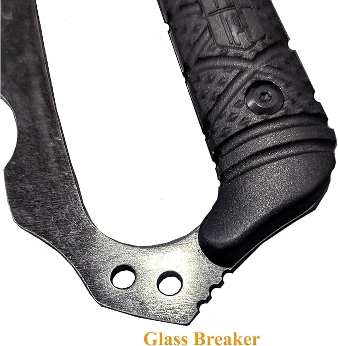 NLX 10.5” Black Stonewash Fixed Blade Machete Axe. Full Tang Hatchet. Outdoor Stainless Steel Tools with ABS Sheath. Durable Gear for Camping Hiking Bushcraft EDC Use