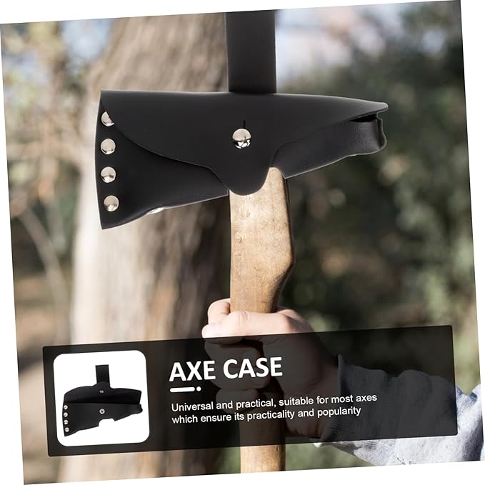 ibasenice 3pcs Portable Hatchet Sleeve Protective Cover for Outdoor Camping Barbecue and Tool Storage Fit for Axes Functional and Decorative Design
