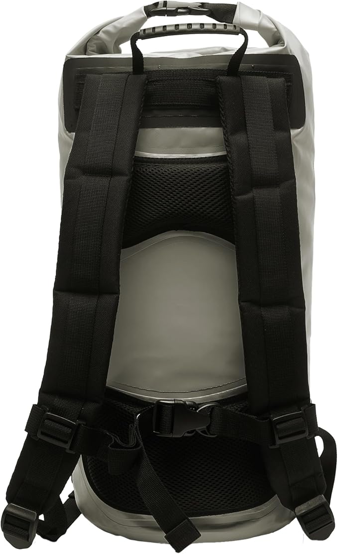 geckobrands Hydroner 20L Waterproof Dry Bag Backpack – Lightweight Roll-Top Bag with Clear Phone Pouch for Outdoor Activities