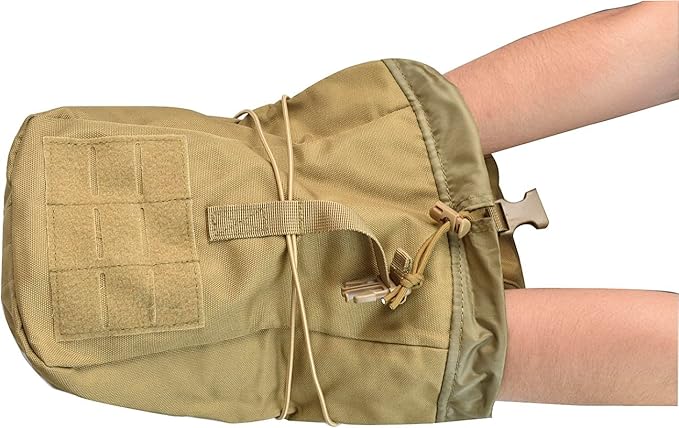 Tactical Molle Pouch Large Capacity Dump Pouch Drawstring Magazine Tactical Utility Pouch Recycling Pouch Bag Belt Waist Bag
