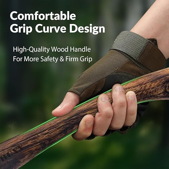 Craftsman's Choice: Axe Handle Replacement | 35.4in | Wooden Handles for Axe(35.4in*2)