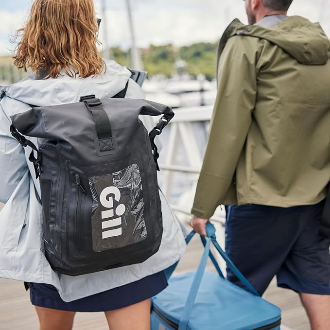 Gill Voyager Back Pack - Waterproof &amp Puncture Resistant for Water Sport Gym Beach Boating Travel Camping