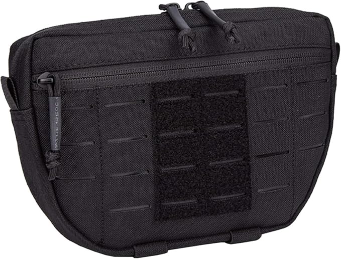 Tactical Molle Admin Pouch Sports Hunting Dump Pouch Nylon Front Pouch of Chest Rig with Molle Carrying Kit Bag