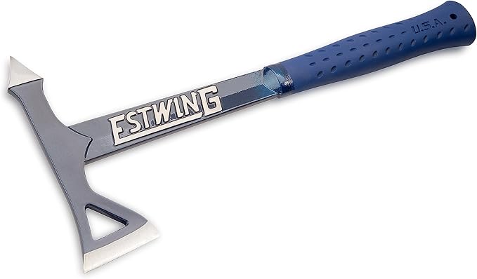 ESTWING Tomahawk Axe - 16.25 USA Made Lightweight Hatchet with Forged Steel Construction &amp Shock Reduction Grip - E6-TA