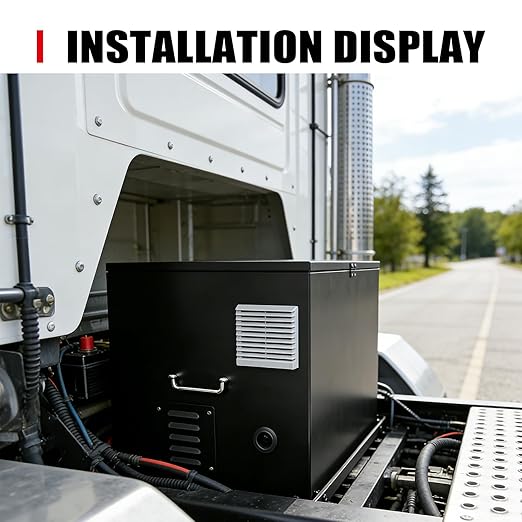 Lockable Generator Box for Outside/RV/Truck/Trailer Outdoor Generator Shed Storage Box Quiet Enclosure (30x22x24)