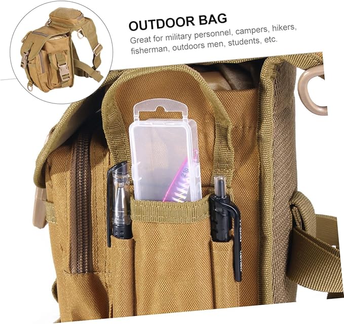 Totority Leg Bag Oxford Thigh Pack for Outdoor Activities Practical Storage Pouch for Camping and Hiking and Stylish Design