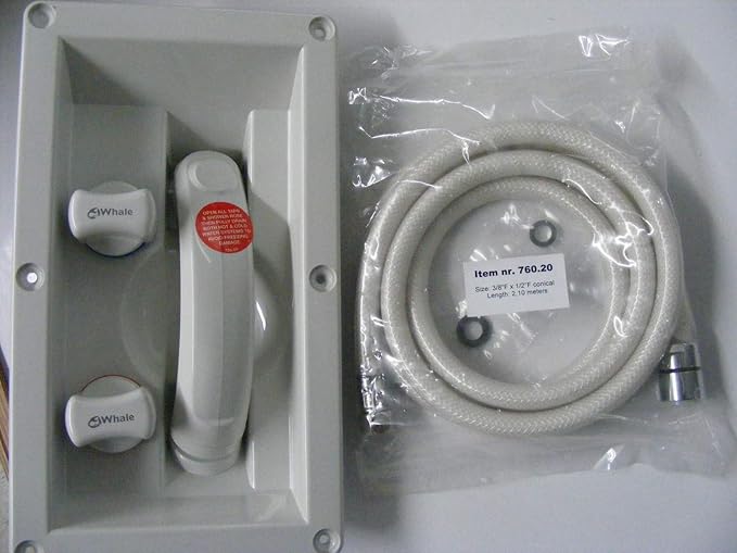 Mixer Swim N Rinse Shower White Without Cover