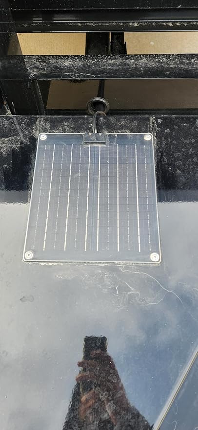 12V Load Trail 090329 Solar Battery Charger for Dump Trailers- 10 Watt