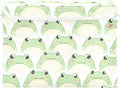 Frogs Storage Cube Bins Basket with Lid Collapsible Flip-top Fabric with Handle for Home Bedroom Closet Office 16.5×12.6×11.8 in