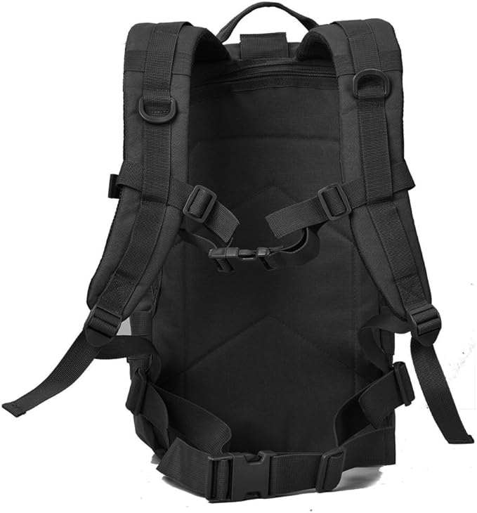 REEBOW GEAR Military Tactical Backpack 3 Day Assault Pack Army Molle Bag Backpacks Rucksack 35L Black
