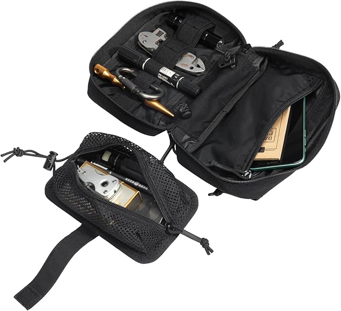 EXCELLENT ELITE SPANKER Tactical First Aid Pouch IFAK Rip Away Molle EMT Pouch Compact Admin Pouch Medical Utility Pouch Emergency Survival Kits for Tactical VestBackpack