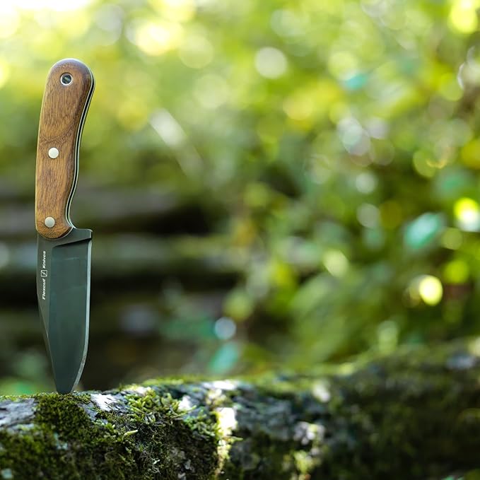 FLEXCUT Hawthorne Knife Collection Seeker - Sapele w/White Liner (FTKFB4C)