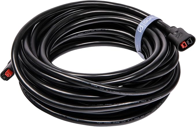Goal Zero 30-Foot High Power Port Extension Cable Connects 200+ Solar Panel to Yeti 1000+