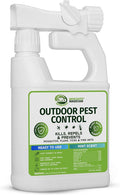 Mosquito Magician Ready to Use Hose Sprayer - Holds 32 Fl Oz of Liquid - Refillable - Kills Mosquitoes Fleas and Fire Ants - for Yards Lawns Patios - with Essential Oils - Mint