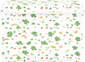 Cute St. Patrick's Day Patterns Fabric Storage Bins with Lids and HandleFoldable Storage Bins with LidsCloset Organizers for Clothes Storage Room Organization Office Storage Chest Organizer