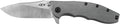 Zero Tolerance Hinderer Pocketknife 3.5-Inch CPM 20CV Steel Blade KVT Ball-Bearing Opening System Flipper Reversible Deep Carry Clip Titanium Handle Made in USA (0562TI)
