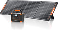 GRECELL 1000W Solar Generator with 200W Portable Solar Panel 999Wh Portable Power Station Solar Powered Generator Lithium Battery Backup USB-C PD 60W for Outdoor Camping RV Off-grid Home Emergency