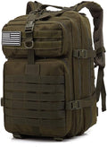 Jungle Leopard 50L Nylon Waterproof Trekking Fishing Hunting Bag Backpack Outdoor Military Rucksacks Tactical Sports Camping Hiking (Color : TBP001Army Green)