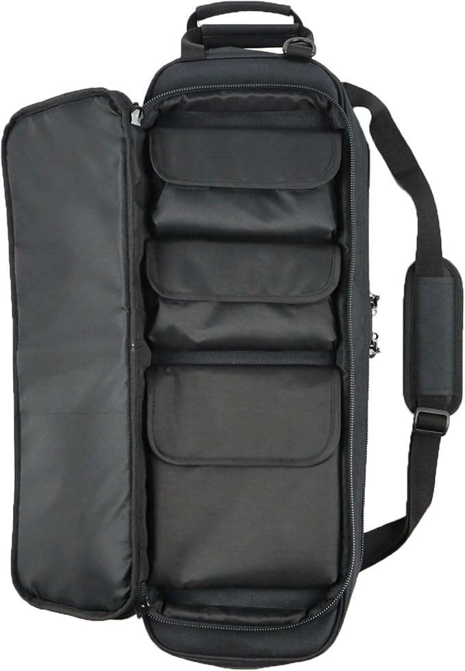 FSDC Caretaker® by Regal Black Takedown Bag Gen III with MOLLE Locking Compartments Padded Handles and Strap for Easy Transport