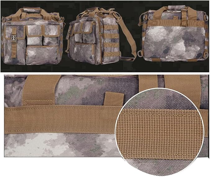 Sunnystacticalgear Outdoor Sports Hiking Pack Range Bag Molle Camouflage Tactical Gear Laptop Bag - ACU