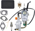 New GX390 188F Dual Fuel Generator Carburetor LPG NG Petrol Conversion Kit for Honda GX390 GX340 GX420 5KW-8KW 11HP 13HP 15HP Generator Manual Choke