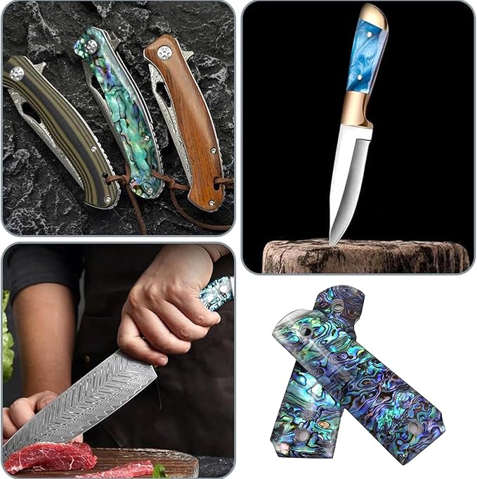Blank Material Patch for Knife Handle Acrylic Shell Texture Cutting Tool Board