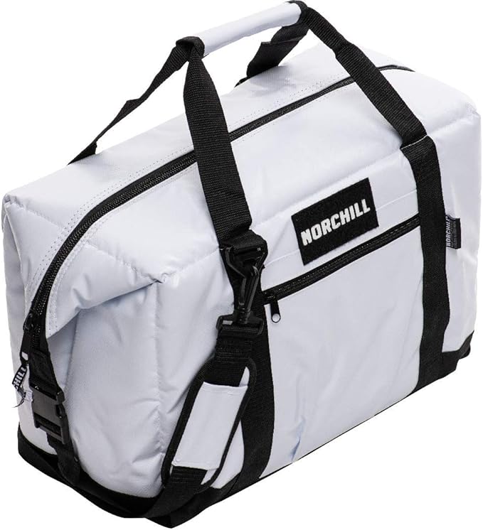 NorChill Soft Coolers 12 Can Insulated Marine Boatbag Soft Sided Cooler White