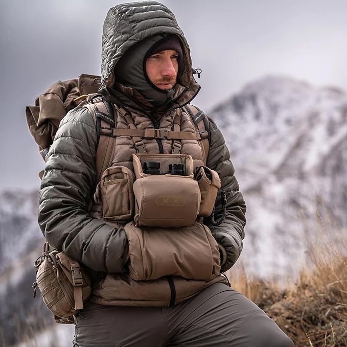 Eberlestock Recon Modular Bino Pack - Advanced Binocular Harness System with Customizable Attachments
